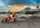 Set lodrash Playmobil Air Stunt Show 70835, automjet shërbimi me mekanik, 54 pjesë, portokalli