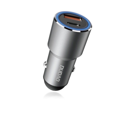 Karikues makine Dudao R4PQ, 22.5W, USB dhe USB Type C, gri