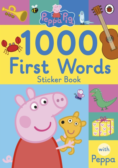 Peppa Pig 1000 First Words Sticker Book - Peppa Pig