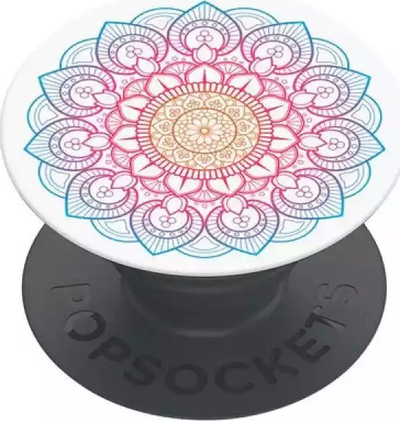 Mbajtëse telefoni Popsockets Rainbow Mandala 2, 70086, shumëngjyrësh