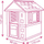 Lodër shtëpi Smoby Corolle Pink, plastikë