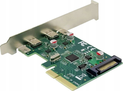 Kartë PCIe Conceptronic EMRICK, 2 porta USB 3.2 Gen 2 Type C, 10 Gbps