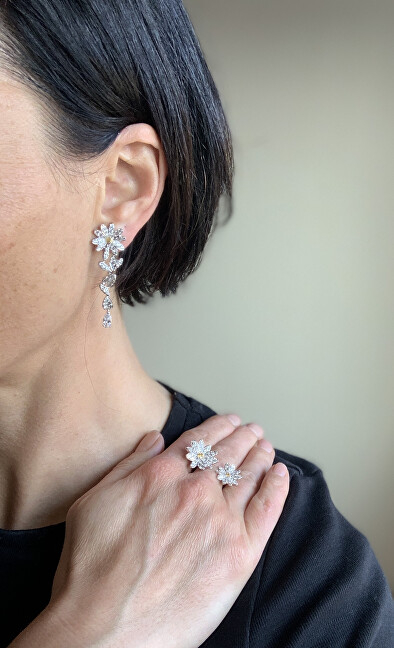 Unazë për femra Swarovski Eternal Flower 5534948