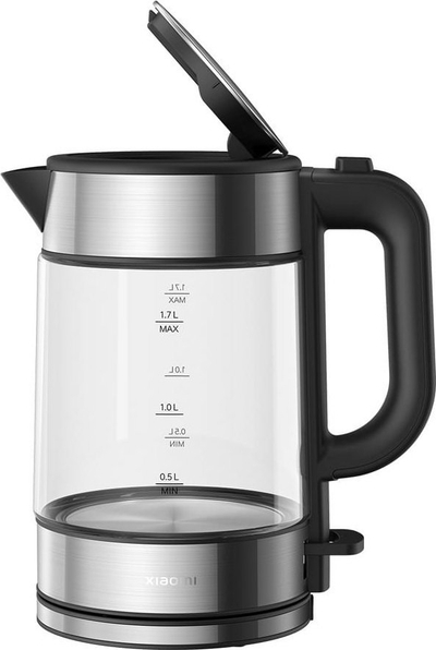 Ibrik elektrik Xiaomi Electric Glass Kettle, 1.7L, 2200W, argjendtë
