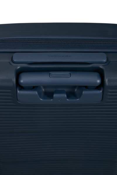 Valixhe Hard Me 4 Rrota Samsonite Paralux Ngjyrë Blu