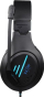 Kufje gaming Foxxray FlowTown, 50mm, USB, të zeza me dritë blu