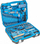 Set veglash Hogert Technik HT1R439, 131 copë, kriklla 1/4" 3/8" 1/2", gri