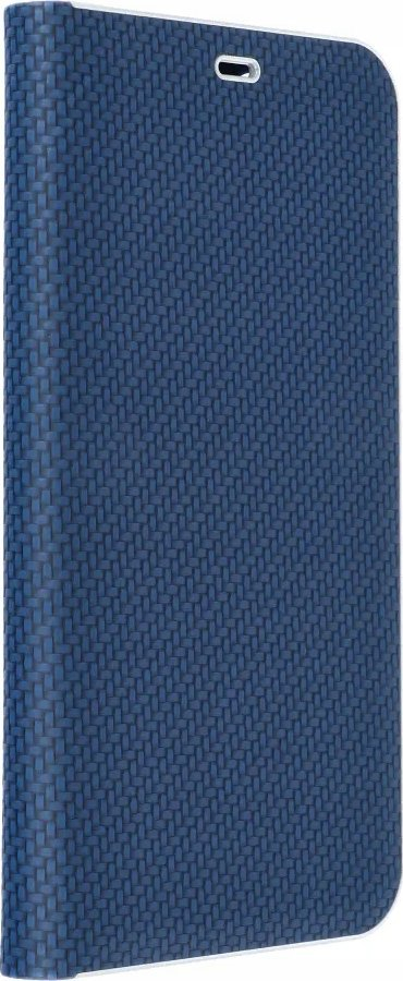 Kllapë telefoni Tok LUNA Book Carbon për Samsung Galaxy A05, me magnet, me xhep karte, blu
