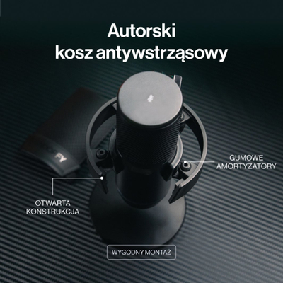 Mikrofoni Endorfy Solum 2, USB-C, kardioid, i zi