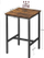 Tavolinë bar VASAGLE LBT25X, 60x60x90 cm, stil industrial, dru rustik