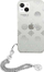 Mbulesë telefoni Guess GUHCP13SKSPESI për iPhone 13 mini, TPU, me zinxhir, ngjyrë argjendtë