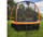 Trampolinë për kopsht LeanSport Best 16ft, diametër 4.9m, me rrjetë sigurie, portokalli