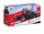 Lodër traktor Bburago Massey Ferguson 8740S, 10 cm, me kovë frontale, i kuq