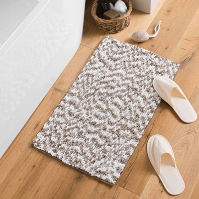Tapet banjoje Douceur d'intérieur, mikrofiber, 45x75 cm, bezhë