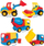 Kamion lodër Wader Tech Truck 35311, 26cm, plehra shumëngjyrësh