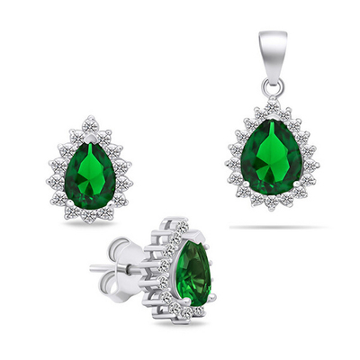 Сет Brilio Silver SET226WG - обетки + привезок