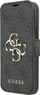 Këllëf libri GUESS 4G Metal Logo për iPhone 13 Pro, gri
