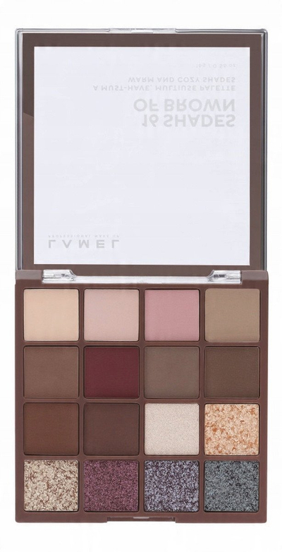 Paletë sysh Lamel 16 ngjyra Burgundy No. 164, cruelty free, burgundy