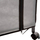 Garderobë tekstile 5five Simple Smart, 118x48x168 cm, metal dhe poliester, e zezë