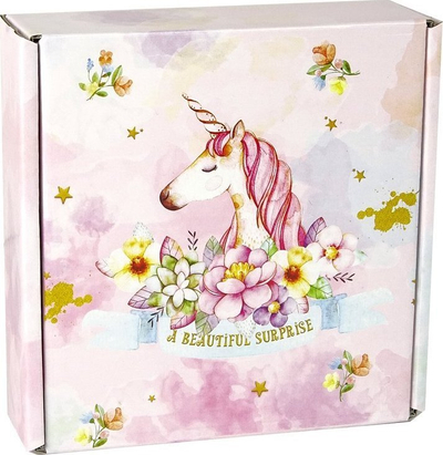 Set DIY byzylykësh Leantoys Charmsy Unicorn, me varëse, shumëngjyrësh
