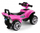 Makina lodër Milly Mally Monster Vehicle, ride on, rozë me të zezë