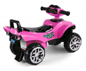 Makina lodër Milly Mally Monster Vehicle, ride on, rozë me të zezë