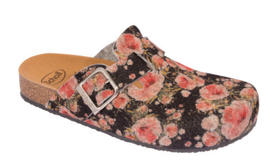Papuçe Scholl GREENY ROSE, me lule, nr 40