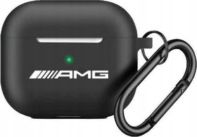 Навлака за слушалки AMG AMAP2RBK, за AirPods Pro 2, силикон, црна