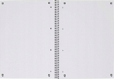 Fletore Oxford School Notepad A4+, 80 fletë, faqe me pika, Scribzee