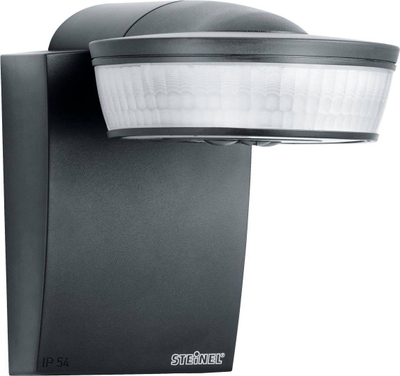 Sensor lëvizjeje Steinel sensIQ EVO, për ndriçim fasade, i zi