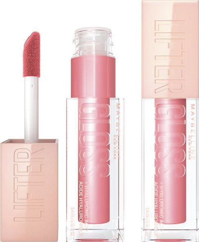 Lip gloss Maybelline Lifter Gloss 004 Silk, me acid hialuronik, ngjyrë nude