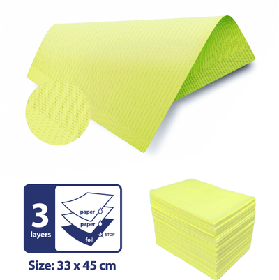 Peshqir dentar Matopat Dental Napkin, 500 copë, lime