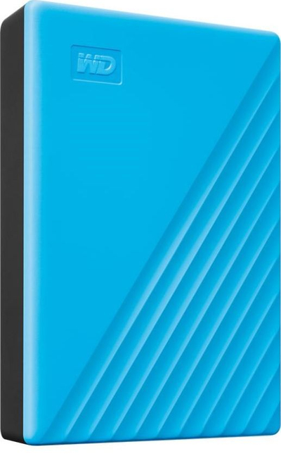 Hard disk i jashtëm Western Digital My Passport, 4TB, USB 3.0, blu