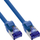 Kabëll rrjeti InLine Patch Cable Slim, Cat.6A S/FTP, 20m, blu