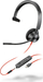 Kufje HP Poly Blackwire 3315, USB C, mono, të zeza