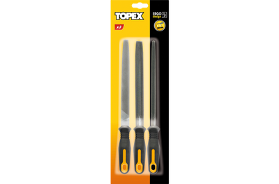 Set i skedarëve për metal Topex (06A230), 200 mm, 3 copë