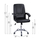 Karrige zyre HM1151.01 65×67×107–117 cm, zezë