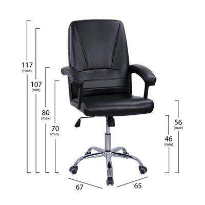 Karrige zyre HM1151.01 65×67×107–117 cm, zezë