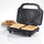 Toaster sanduiçësh Salter Deep Fill, 800W, pllaka 28x15 cm, i zi