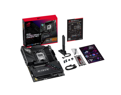 Матична плоча ASUS ROG STRIX B850-F Gaming WiFi, AMD AM5, DDR5, црна