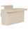 Organizatori për lavaman Brabantia 252129, 17.1x12.7x10.6 cm, bezhë