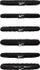 Goma flokësh Nike Flex Hair Ties N1009194091OS, set 6 copë, të zeza