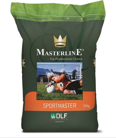 Farë bari për lëndinë DLF Masterline Sportmaster, për fusha sportive, 10kg, jeshile