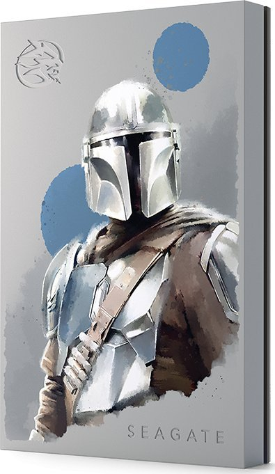 Disk i jashtëm Seagate Star Wars Mandalorian, 2TB, USB 3.0, gri