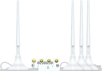 Modem celular wireless Sophos 5G, lidhje 5G, për biznes, i bardhë