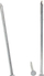 Gozhda çeliku të galvanizuara, 1.2x20mm, standarde, argjendtë