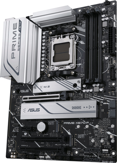 Motherboard ASUS PRIME X670-P-CSM, AM5, DDR5, e zezë