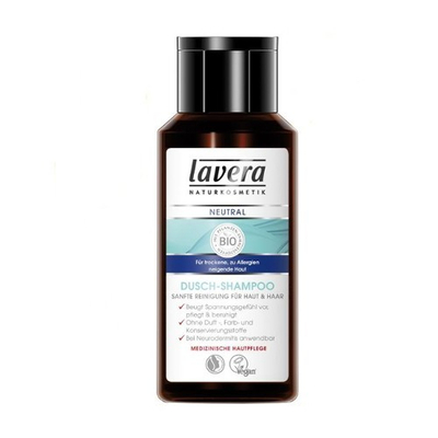 Shampon për flokë dhe trup Lavera 200 ml