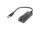 Kartë rrjeti Lanberg NC-1000-01, USB 3.0, Gigabit Ethernet, e zezë