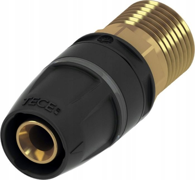Nippli kalues Tece 8610104, bronz, 20mm x 1/2", i artë